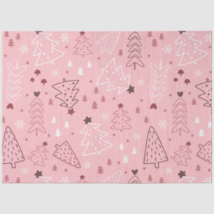 Christmas Trees Hearts Stars Christmas Tissue Paper