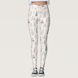 Christmas Trees In The Forest Leggings
