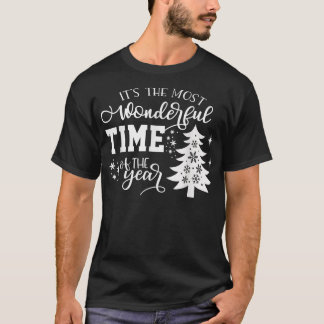 Christmas Trees It's The Most Wonderful Time Of Th T-Shirt