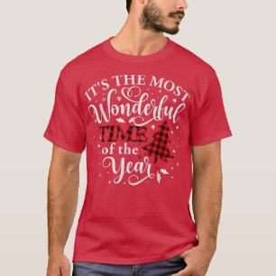 Christmas Trees Its The Most Wonderful Time Of The T-Shirt