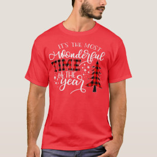 Christmas Trees Its The Most Wonderful Time Of The T-Shirt