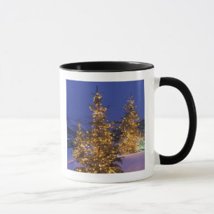 Christmas trees, Park City, Wastch Mountains, 2 Mug