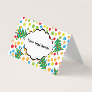 Christmas trees pattern