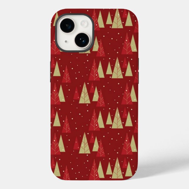 Christmas Trees Phone Case (Back)
