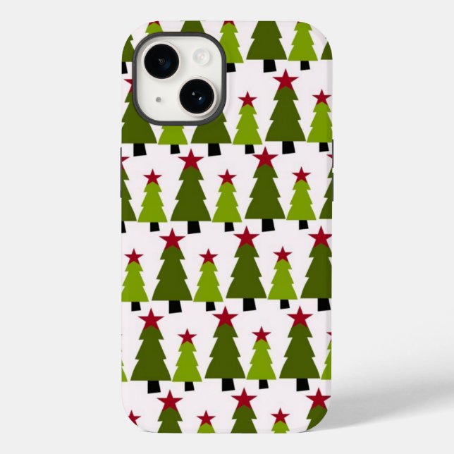 Christmas Trees Phone Case (Back)