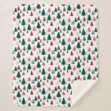 Christmas Trees Pine Forest Cosy Patterned