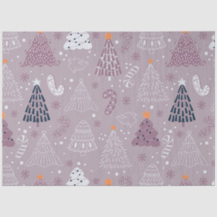 Christmas Trees Reindeer Candy Canes Christmas Tissue Paper