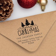 Christmas Trees return address