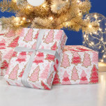 Christmas Trees Snowflakes Polka Dots Christmas Wrapping Paper<br><div class="desc">Presenting our Whimsical Winter Wonderland Christmas Wrapping Paper, a delightful blend of modern charm and festive cheer. The crisp white background of this paper sets the stage for a playful winter scene, creating a sense of pure holiday enchantment. Adorning the paper are whimsical polka dots, adding a touch of merriment...</div>