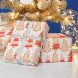 Christmas Trees Snowflakes Polka Dots Christmas Wrapping Paper<br><div class="desc">Introducing our Festive Polka Dot Christmas Wrapping Paper, a contemporary delight that captures the spirit of the season with a touch of modern elegance. The backdrop of this wrapping paper is a pristine white canvas adorned with a playful array of polka dots, reminiscent of falling snowflakes. These charming polka dots...</div>