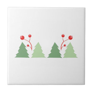 Christmas Trees Tile