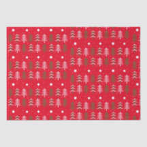 Christmas Trees Tissue Paper