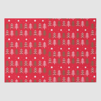 Christmas Trees Tissue Paper