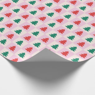 Christmas Trees Wrapping Paper