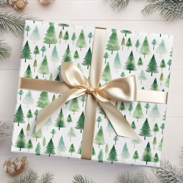 Christmas Trees Wrapping Paper (Creator Uploaded)