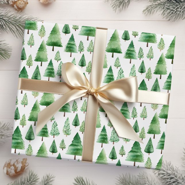 Christmas Trees Wrapping Paper (Creator Uploaded)