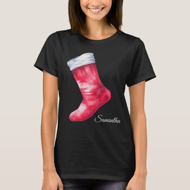 Christmas Trendy  Minimalist  T-Shirt (Front)
