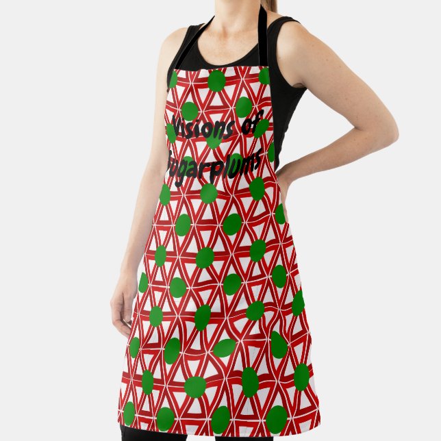 Christmas Triangle Quilt  Apron (Insitu)