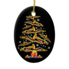 Christmas Trombone Player Xmas Tree Jazz Music Lov