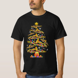Christmas Trombone Player Xmas Tree Jazz Music Lov T-Shirt