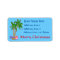 Christmas Tropical Address Labels with YOUR TEXT
