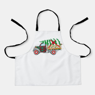 Christmas Truck Apron