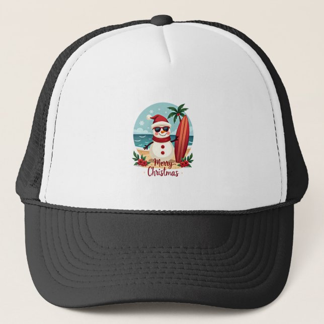 christmas trucker hat (Front)
