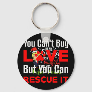 Christmas Trump Dear Santa Fake News Funny Xmas Key Ring
