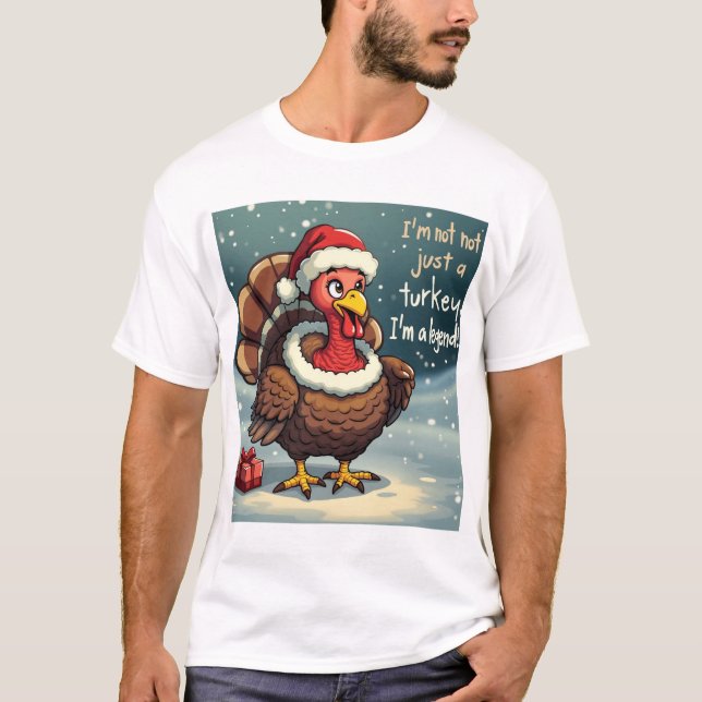 Christmas turkey T-Shirt (Front)