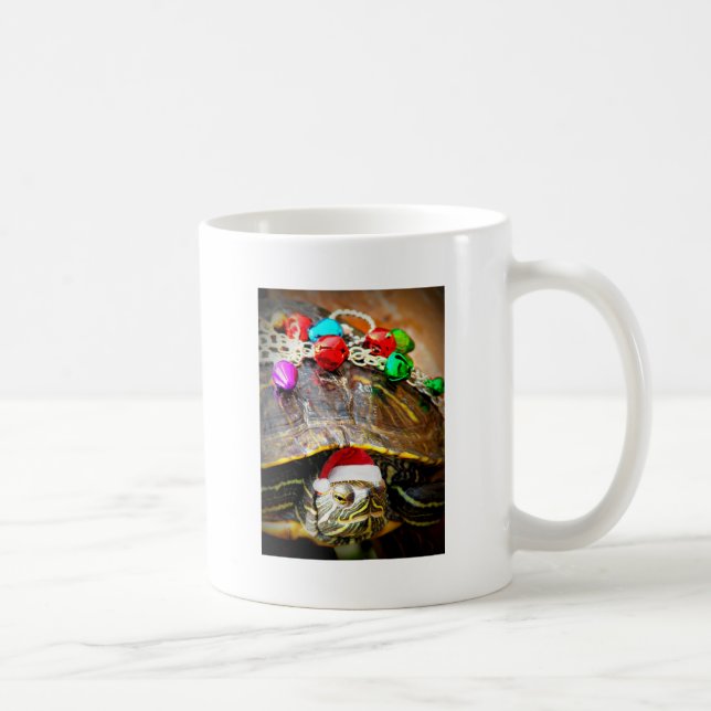 Christmas Turtle Coffee Mug (Right)