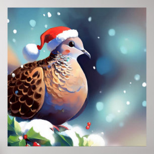 Christmas Turtle Dove 2 Poster