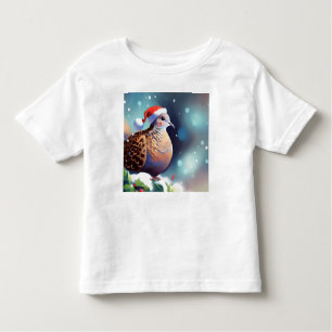 Christmas Turtle Dove 2 Toddler T-Shirt