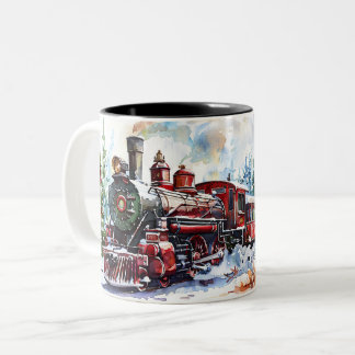 Christmas Two-Tone Coffee Mug