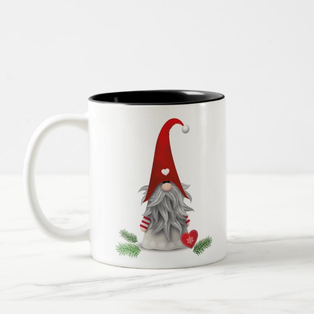 Christmas Two-Tone Coffee Mug (Left)