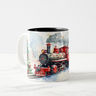 Christmas Two-Tone Coffee Mug