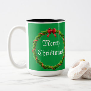 Christmas Two-Tone Coffee Mug