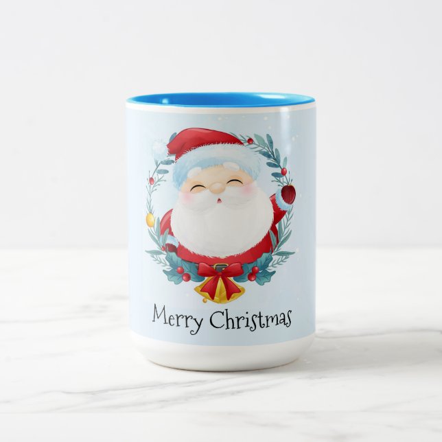 Christmas Two-Tone Coffee Mug (Center)