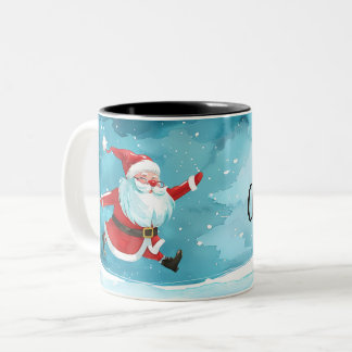 Christmas Two-Tone Coffee Mug