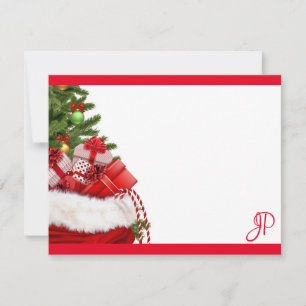 Christmas Typography Monogram Template