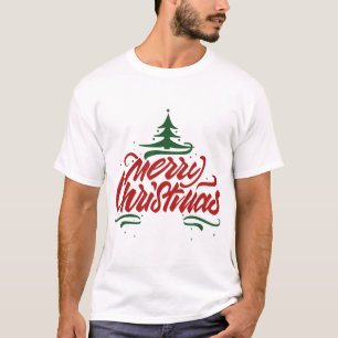 Christmas Typography Sayings T-Shirt