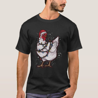 Christmas Ugly Christmas Poultry Xmas Chicken fami T-Shirt