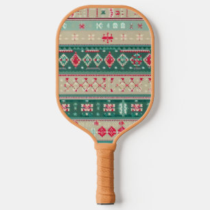 Christmas Ugly Sweater (2) Pickleball Paddle