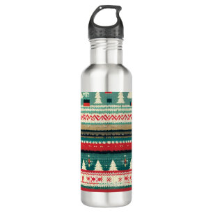 Christmas Ugly Sweater 3 710 Ml Water Bottle