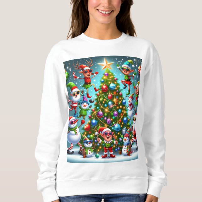 Christmas ugly sweater design (Front)