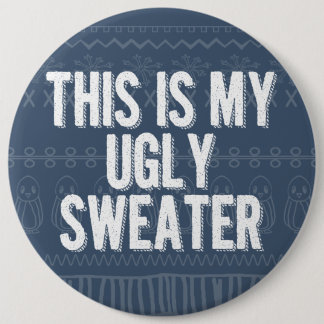 Christmas ugly sweater party pin