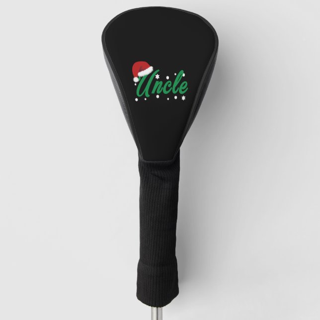 Christmas Uncle Golf Head Cover (Front)