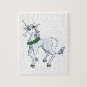 Christmas Unicorn Jigsaw Puzzle