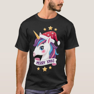 Christmas Unicorn Long Sleeve T-Shirt (2)