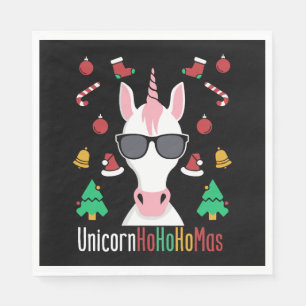 Christmas Unicorn                                  Napkin