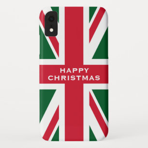 Christmas Union Jack Case-Mate iPhone Case
